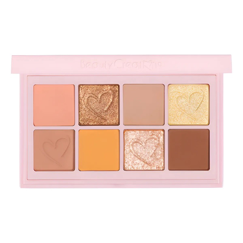 Paleta De Sombras Duet Mini Snap Beauty Creations 8 Tonos