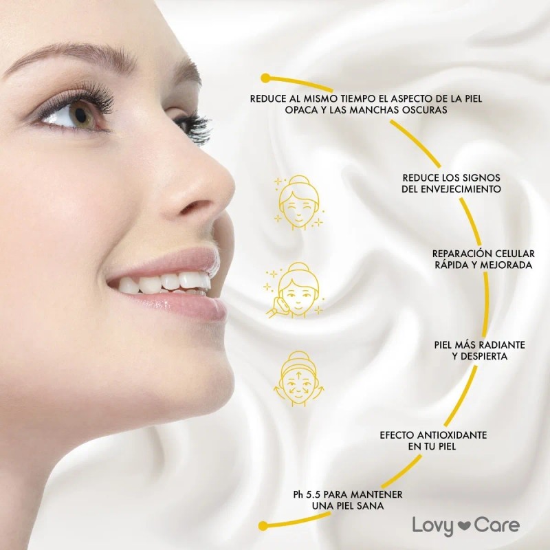 Crema Facial De Vitamina E + Células Madre Y Jalea