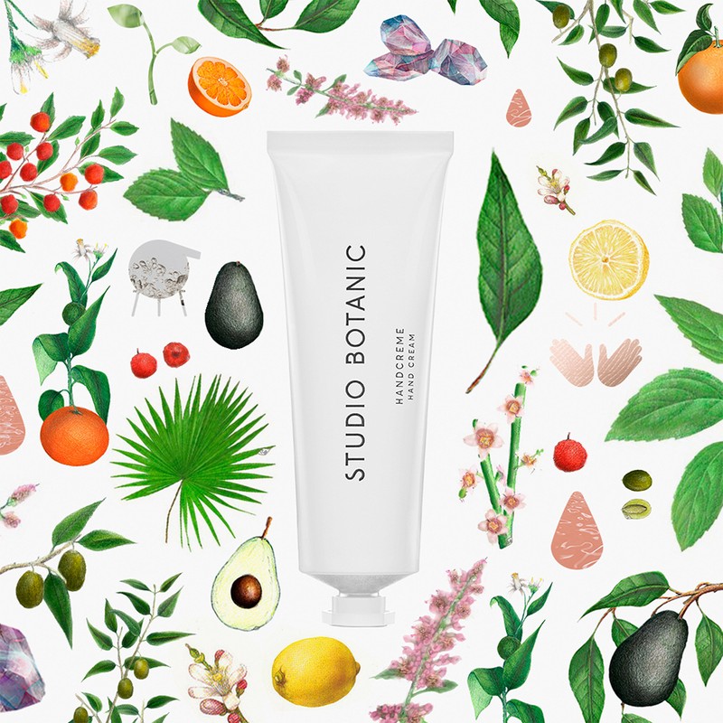 Studio Botanic Hand Cream - Fast Absorbing & Non-Greasy -
