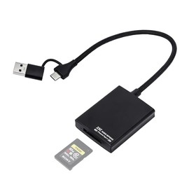 JJC CFexpress - Lector de tarjetas tipo A, USB 3.2 Gen2 USB-C, velocidad de transferencia de hasta 10 Gbps, compatible con Android, Windows XP/Vista/7