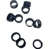 Sky High Car Audio Plastic Grommets 100 Pack for 1/0