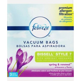 Febreze x3 BISSELL STYLE 7 VACUUM BAGS Powerforce Powerlifter Cleanview Lift-Off