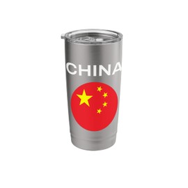 China Flag Modern Stainless Steel Insulated Tumbler