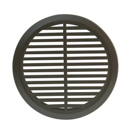 Möbellüftung rund, 4 Stück im Beutel Ø 45 braun