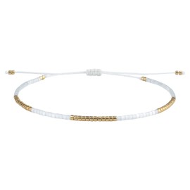 KELITCH Women's Charm Bracelets Miyuki Tila Beads Bracelet Candy Colours Friendship Bracelets, Miyuki, No-Gem-Tye