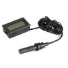 DollaTek 4pcs Mini Digital Thermometer Hygrometer Meter Gauge Indoor Large