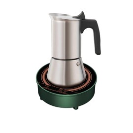 Abangdun Mini Induction Cooktop, Small Burner 700W/120V Mini Hot Plate Electric Stove Cookter for Traveling Camping kitchen spaces Small Induction Cooktop for Coffee,Tea & Milk