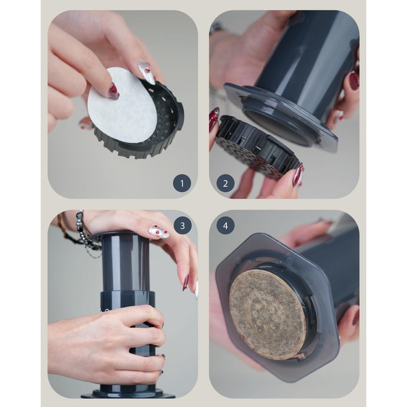 Bake Choice 500-Count Replacement Paper Filters - Round Disposable Coffee