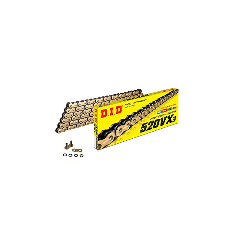 Chain Set DID 520 VX3 Compatible with Suzuki GS 500
