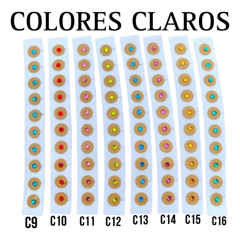 Productos comerciales mx Balines Con Piedra Swarovsky Auriculoterapia 1000 Piezas