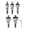 sourcing map 5pcs Hole Saw Kits 16mm 18.5mm 20mm 25mm