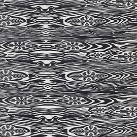 Free Spirit Fabrics FreeSpirit Holiday Homies Flannel by Tula Pink Yule Log Ink, 44 Inches