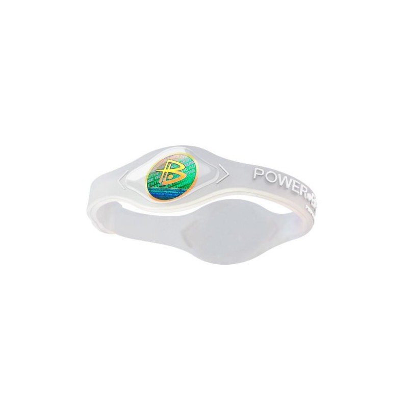 Power Balance-The Original Performance Wristband (Clear/White, Large)