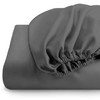 Bare Home Fitted Sheet + Pillowcase Set - Premium 1800