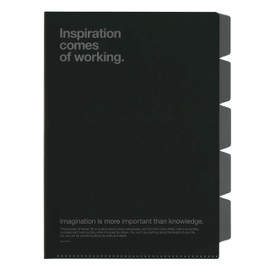 デルフォニックス A4サイズ 5パーツホルダー【ブラック】 500103-105