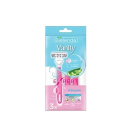 Vanity Soft Expert Women's Razors Pack of 3 in Foil Packaging with Eurokonoch