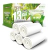 FORID 13 Gallon Trash Bags - Clear Plastic Garbage Bags