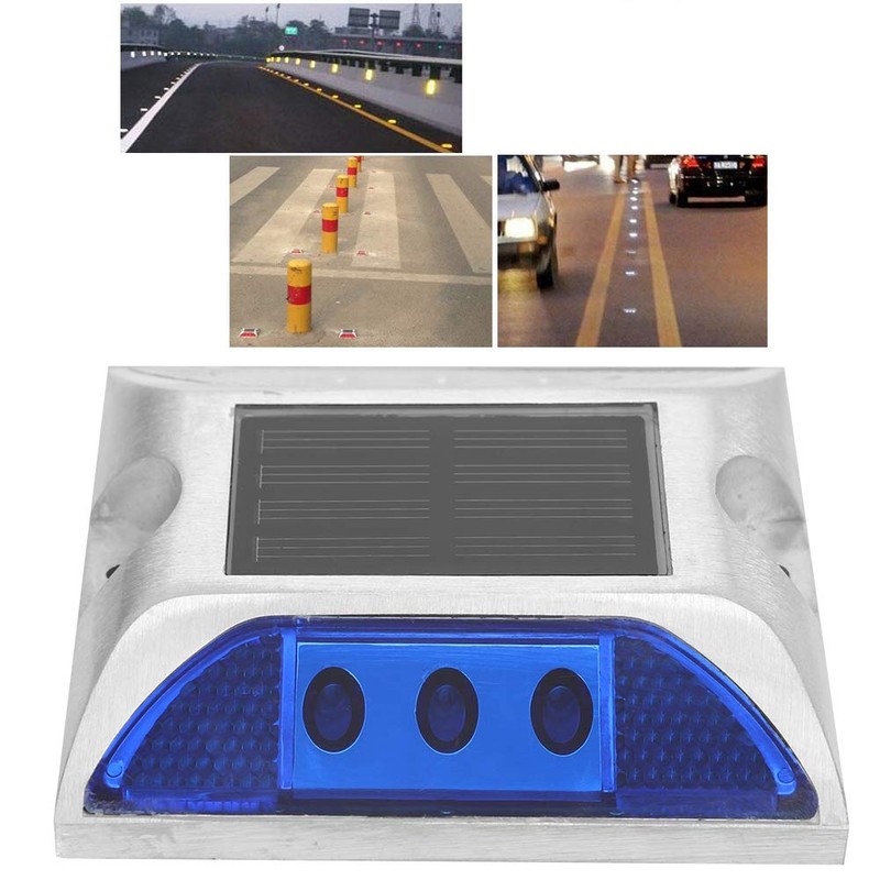Solar Driveway Lights, Solar Power Ground Marker Lights Waterproof Outdoor