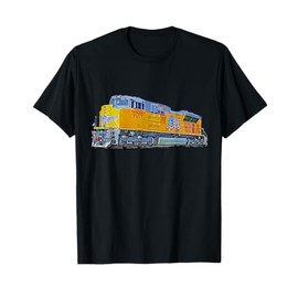 Freight Train Union Pacific Engine T-Shirt