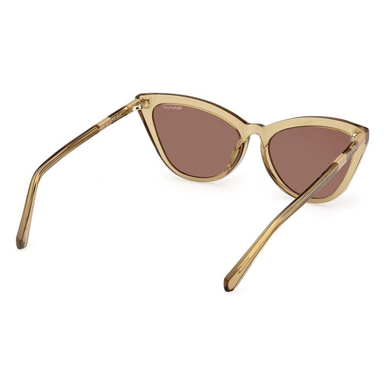 GANT Women's Sunglasses, Beige Shiny