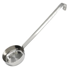 Bivethoi 3 oz 10.55" Stainless Steel Pizza Sauce Spoon