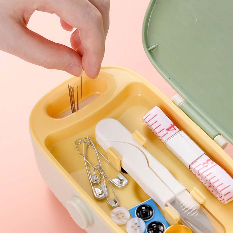 Sewing Kit Box, Sewing Kit for Adults Basic Needle and