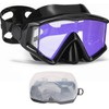 Diving mask Anti-Fog Swimming Snorkel mask Suitable for Adults Scuba