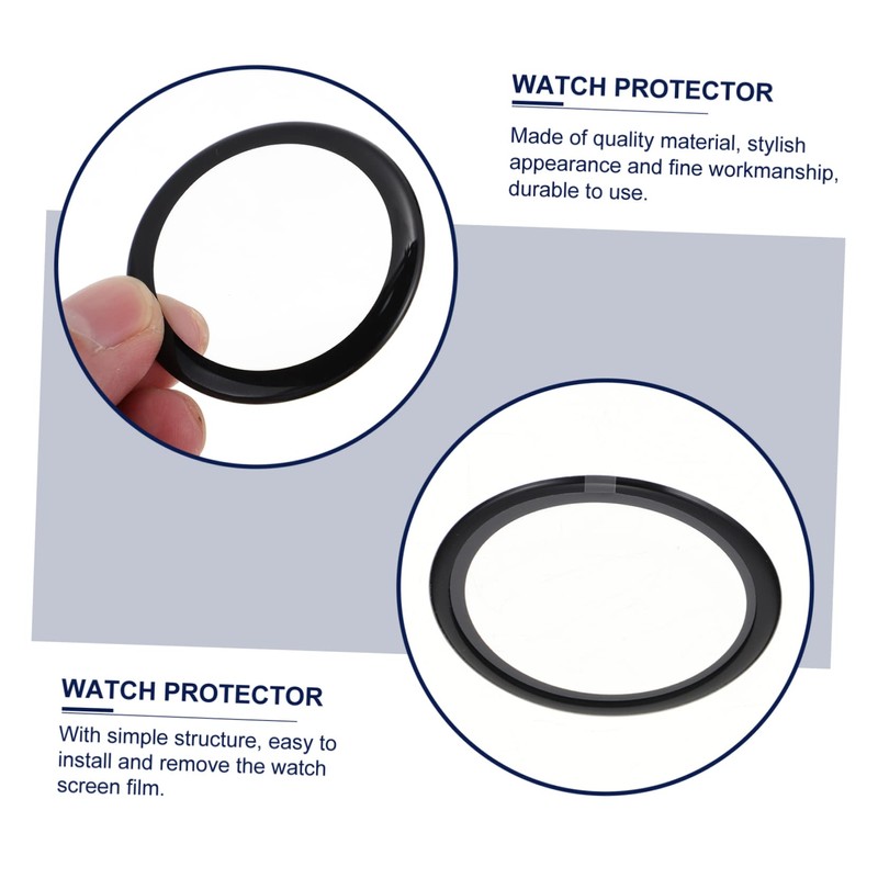 MERRYHAPY 3pcs Full Coverage Screen Protector for Watch Scratch Protective