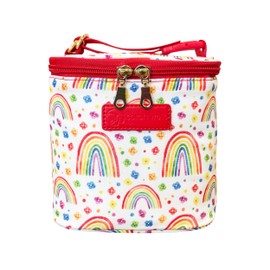 Sarah Wells Cold Gold Breastmilk Cooler with Ice Pack (Rainbows)