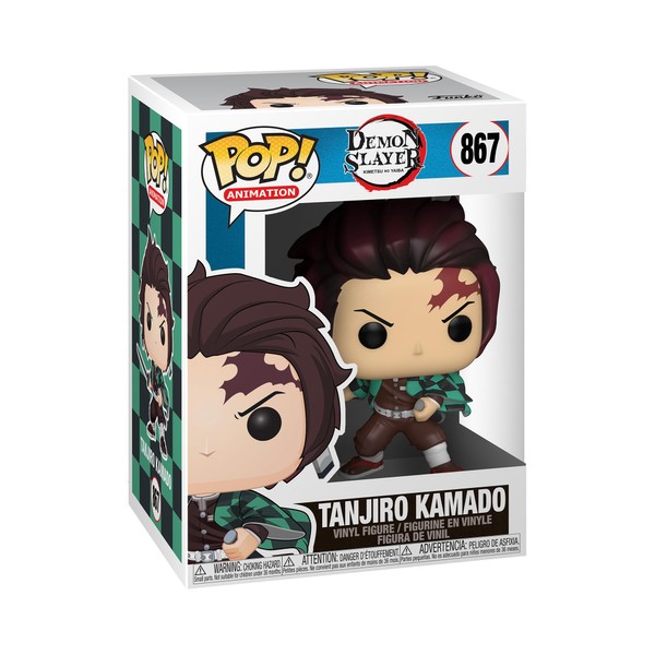 Funko POP! Animation: Demon Slayer - Tanjiro Kamado - Collectable Vinyl Figure - Gift Idea - Official Merchandise - Toys for Kids & Adults - Anime Fans - Model Figure for Collectors and Display
