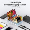 Alxum USB Charging Station - 75W 8 Port Multi Charging