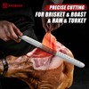 KEEMAKE BBQ Carving Knife Set, Brisket Knife and Boning Knife