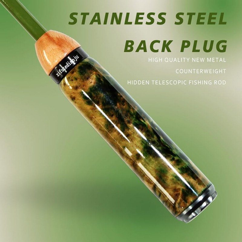 KHEALING のべ竿 延べ竿 振出 竿 軽量 超軽量仕様 小物万能竿 ノベルドミニマム 全長1.2m/