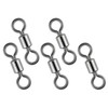 Dr.Fish 50 Pack Fishing Micro Swivels Fly Fishing Swivels Rolling