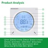 Wengart Water Heating Thermostat WG106,Weekly Programming,Digital LCD Display,Easy Operation,Suitable For