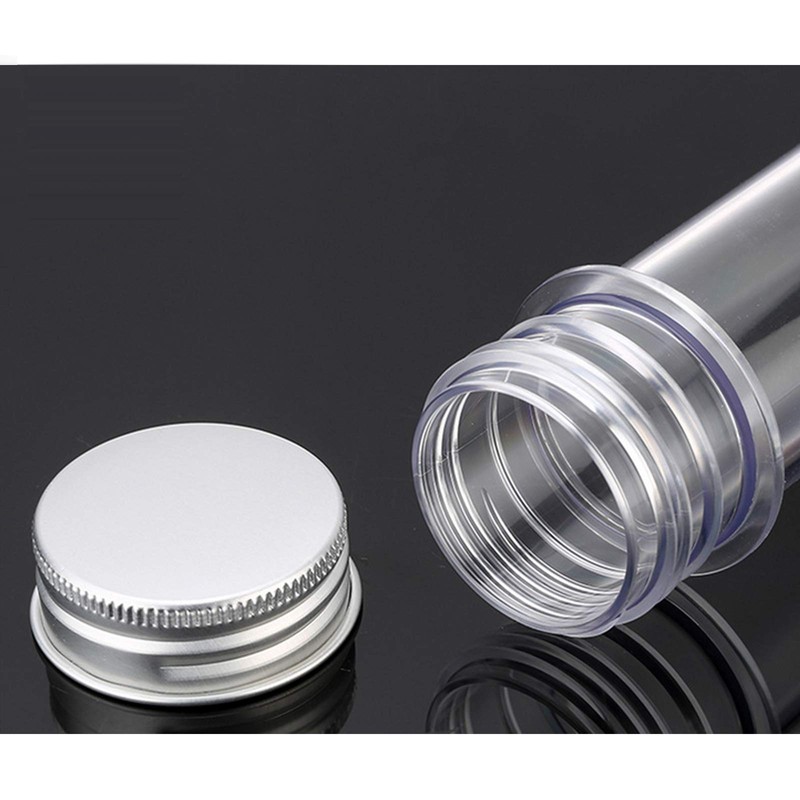 JamHooDirect 10Pcs, 100ML (32 x 162mm) Clear Plastic Test Tube