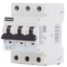 LEINIGER Circuit Breaker / LS Switch / Circuit Breaker / Fuse / 1-Pin / 3-Pin / B or C / 2A - 63A / VDE Certified (3-Pin C: 6A)