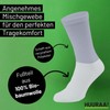 Huuraa Unisex Tennis Socks Paragliding Gift Size 8/12 White Paragliding