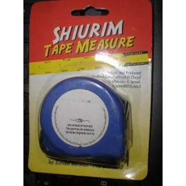 Jewish Halachic Shiurim Tape Measure Hebrew measures Etzba Tefach Amma NEW