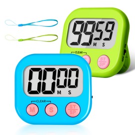 ZILLEEN Classroom Timer for Kids Teachers 2 Pack Digital Timers