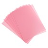 PATIKIL 20 Mil Clear PVC Binding Covers, 10 Pcs Front