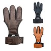 Hunt & Seek Cow Leather Thick Three Finger Archery Shooting