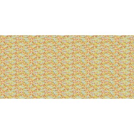 Ambesonne Umbrella Girl Pencil Pen Holder, Cartoon Style Design of Teenagers Having Fun Drinking, Printed Ceramic Pencil Pen Holder for Desk Office Accessory, Mustard Vermilion and Almond Green