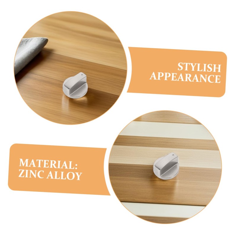 SHINEOFI 6pcs Stove Knob Replacement: Gas Stove Knobs Cooktop Surface