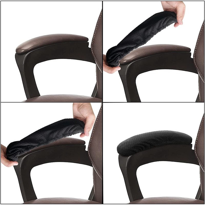 Office Chair Arm Armrest Covers – Stretchable Slipcover Protector Sleeve