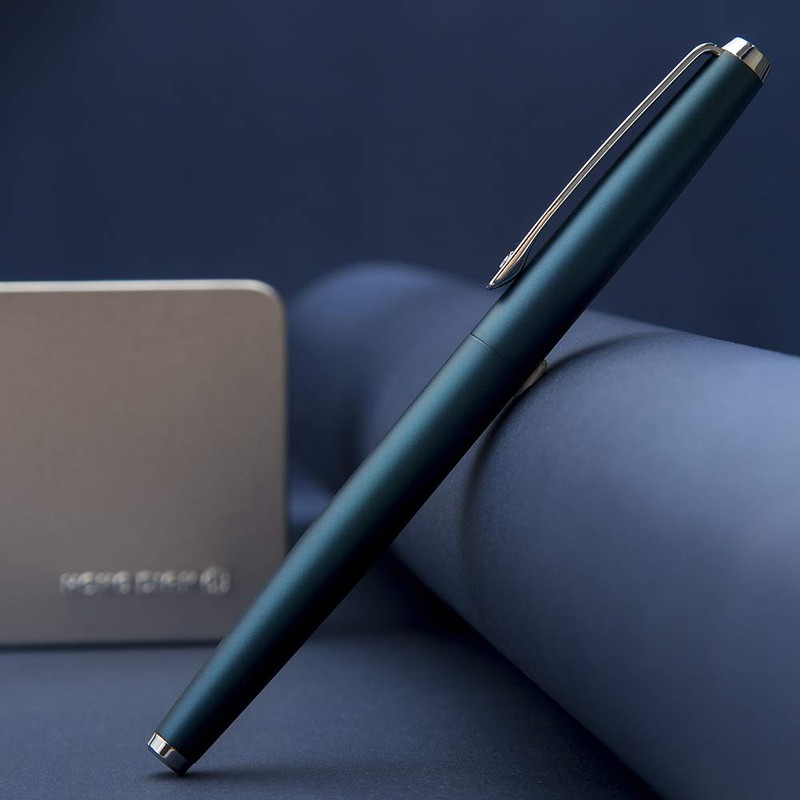 HongDian 525 Dark Blue Fountain Pen, Extra Fine Nib Classic