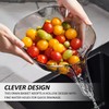 1 Pcs Kitchen Sink Filter,Multi Functional Drain Basket, Grey Large