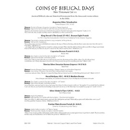Museum-Quality Biblical Replica Coin Set | Jesus' Lifetime | Ancient Historical Coins