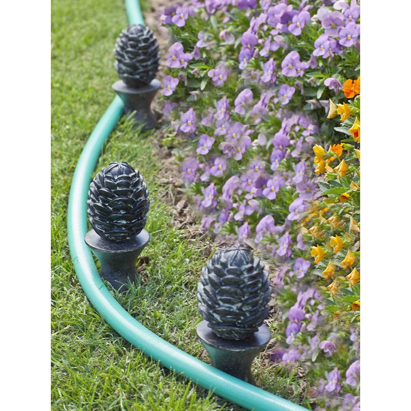 Liberty Garden 615 Decorative Pine Cone Garden Hose Guide -