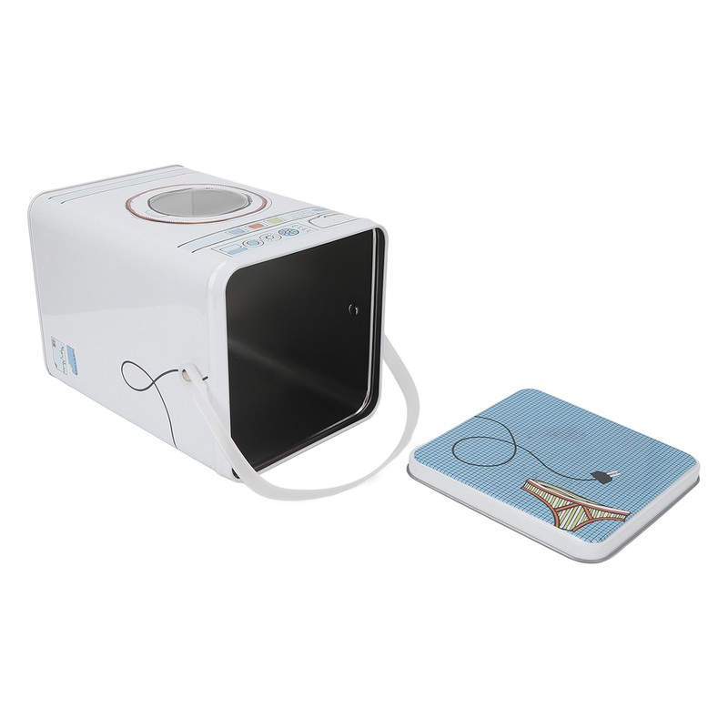 Laundry Powder Metal Box Large Capacity Metal Laundry Detergent Canister